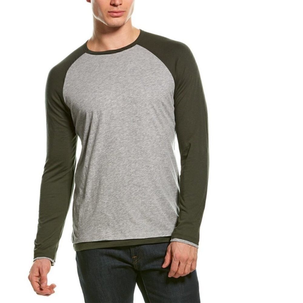 Vince Double Layer Long-Sleeve Tee